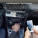 thumbnail image 3 of Cargador de coche Belkin de 37 W de doble puerto rápido con cable USB-C, 3 of 6