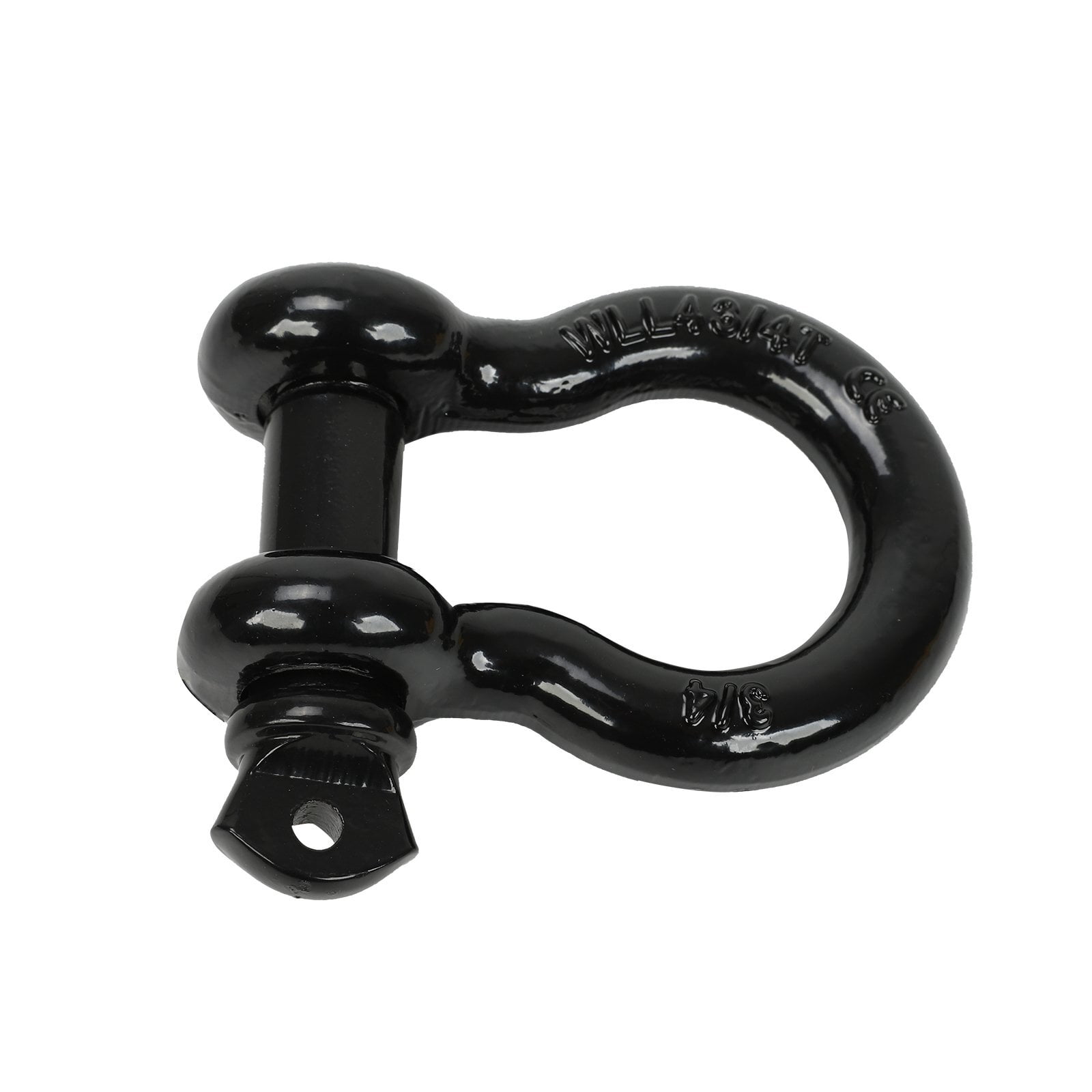 2PCS 3/4" D Ring Shackle With 7/8 Screw Pin Red Heavy Duty For Truck SUV ATV UTV