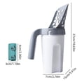 thumbnail image 3 of Cat Litter Scooper with Trash Container, Portable Litter Scoop Holder, Litter Scoop with Holder Provides, Cat Litter Scooper with Holder, Cat Litter Shovel with Waste Can, 3 of 6