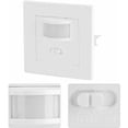 thumbnail image 5 of Motion Sensor Switch Detector AC 110V-240V Passive Infrared Sensor Universal Infrared Sensor Intelligent Occupancy Control Wall Switch, 5 of 5
