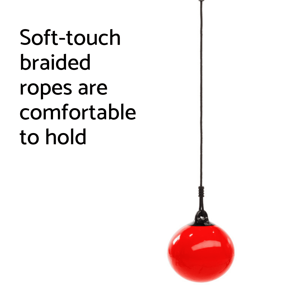 Blue Rabbit Play Kids Buoy Ball Swing with Rope//Chain Red