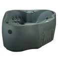 thumbnail image 2 of Premium 300 2-Person Plug and Play Hot Tub with 20 Stainless Jets, Heater, Ozone and LED Waterfall in Graystone, 2 of 9