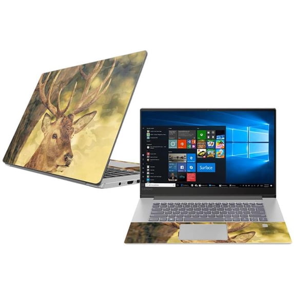 MightySkins LEN530S15-Deer Camo Skin for Lenovo Ideapad 530S 15 in. 2018 - Deer Camo