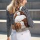 thumbnail image 5 of Disketp Yak print Canvas Backpack Lightweight Travel Daypack Student Rucksack Laptop Backpack-, 5 of 5