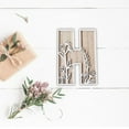 thumbnail image 4 of Tainini Wooden H Letters ,Flowered Paintable Wooden Nursery Letters for Birthday Boho Nursery Wedding Home Decor,（7.8in）, 4 of 6