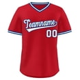 thumbnail image 3 of Camiseta de béisbol personalizable con estampado de equipo, nombre personal, número, camiseta de béisbol a rayas para hombres, mujeres y niños, 3 of 5