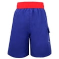 thumbnail image 2 of Kids' Fast Drying Sea Creature 50+ Sun Protection Swim Trunks,Blue, S, 2 of 5