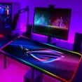 thumbnail image 1 of Alfombrilla de ratón Rgb para Gaming, 900x400, alfombrilla de ratón grande para Gamer, ROG ASUS, alfombrilla de escritorio xxl, alfombrilla para teclado de Pc, Diy LIUWENJING unisex, 1 of 2