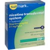 Sunmark Nicotine Transdermal System Step 1 Stop Smoking Aid Patches, 21 mg, 14 Count