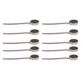 thumbnail image 4 of 10x 1.5 - 3V DC Micro Flat Button Coin Vibrating Vibrator Motors 3V 10MM*2.7MM, 4 of 5