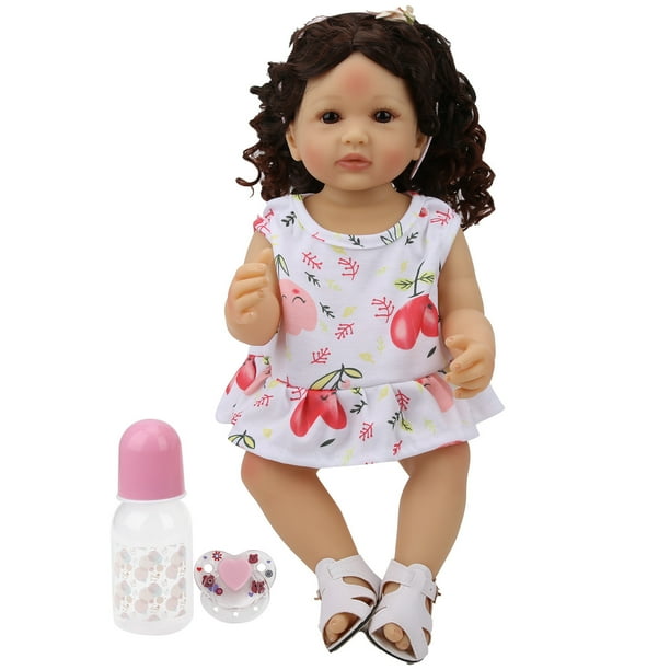 Curly Hair Baby Doll, Reborn Baby, Safe Soft Baby Doll, For Children