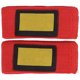 thumbnail image 1 of 1 par de vendas elásticas de algodón para boxeo, Muay Thai, para hombres y mujeres, color rojo, 1 of 14