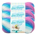 thumbnail image 1 of Lion Brand Ice Cream® Yarn #3 Light/DK Yarn 100g/360m 3-Pack, 1 of 8