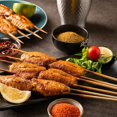thumbnail image 3 of Soro Essentials- Set of 1600 Round 12” Bamboo Skewer- Skewers for BBQ Appetizer Fruit Cocktail Kabob Chocolate Fountain Grilling Barbecue Kitchen Crafting and Party, 3 of 6