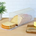 thumbnail image 3 of Youngever Conteneur à Pain en Plastique, Bac de Rangement pour Sandwichs, Distributeur de Pain, 3 of 5
