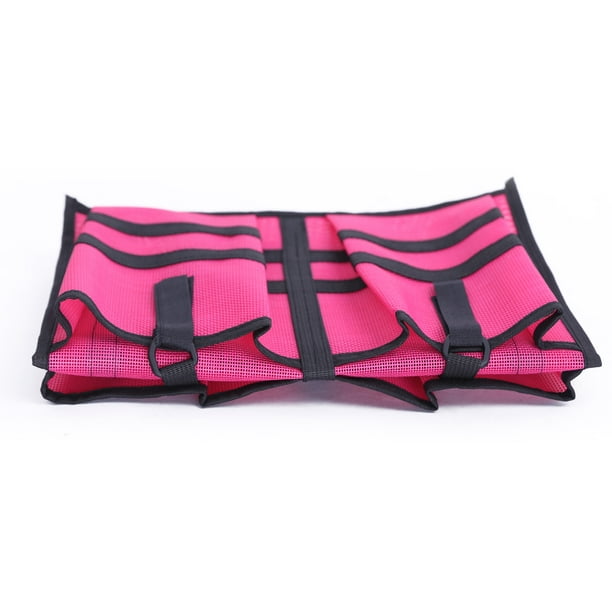 Advancent Bolsa de almacenamiento para Kayak, asiento de canoa de nailon, equipo de pesca, aparejos, correa de hebilla ajustable, herramientas, Deportes acuáticos Rojo