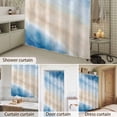 thumbnail image 4 of Bathroom Shower Curtain Summer Beach Blue Ocean Waterproof Shower Curtains with Hooks, Modern Minimalist Art Bath Curtains Bathtub Curtain Home Decor 36x72in, 4 of 9