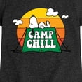 thumbnail image 3 of Peanuts - Camp Chill - Toddler And Youth Girls Short Sleeve Graphic T-Shirt, 3 of 6