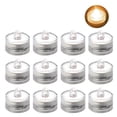 thumbnail image 1 of HLONK 12Pcs Submersible Waterproof Wedding Tea Candle Lamp Battery Operated LED Lights, 1 of 7