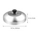thumbnail image 2 of unbranded Para Sartén De Acero Inoxidable Con Asa Para Ollas Y Wok Uso Universal Cocina, 2 of 8