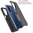thumbnail image 5 of For Samsung Galaxy A26 5G Case, Shockproof Heavy Duty Rugged Cell Phone Case for Samsung Galaxy A26 5G, Tekcoo Military Grade Protection Dual Layer Sturdy Cover Slim Bumper - Black, 5 of 8