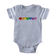 thumbnail image 1 of CafePress - Row Rw Heart - Cute Infant Baby Football Bodysuit, 1 of 1
