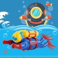 thumbnail image 4 of Wind-Up Diver Bath Toy for Toddlers – Clockwork Powered Swimming & Diving Frogman, Battery-Free Bathtub/ Pool Water Toy, Gift for Kids, 4 of 5
