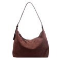 thumbnail image 1 of Bolso Hombro para Mujer Gamuza Sintética Elegante Axila Correa Ajustable Hobo, 1 of 9