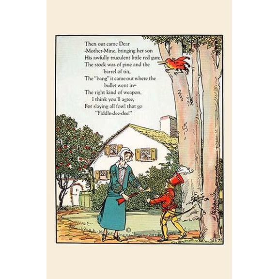 Dear Mother Mine-Fine Art Canvas Print (20" x 30")