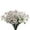 White, variant on Tainini Artificial Flowers Outdoor, Artificial UV Resistant Fake Flowers, Front Porch Plants Spring Decor Bouquet