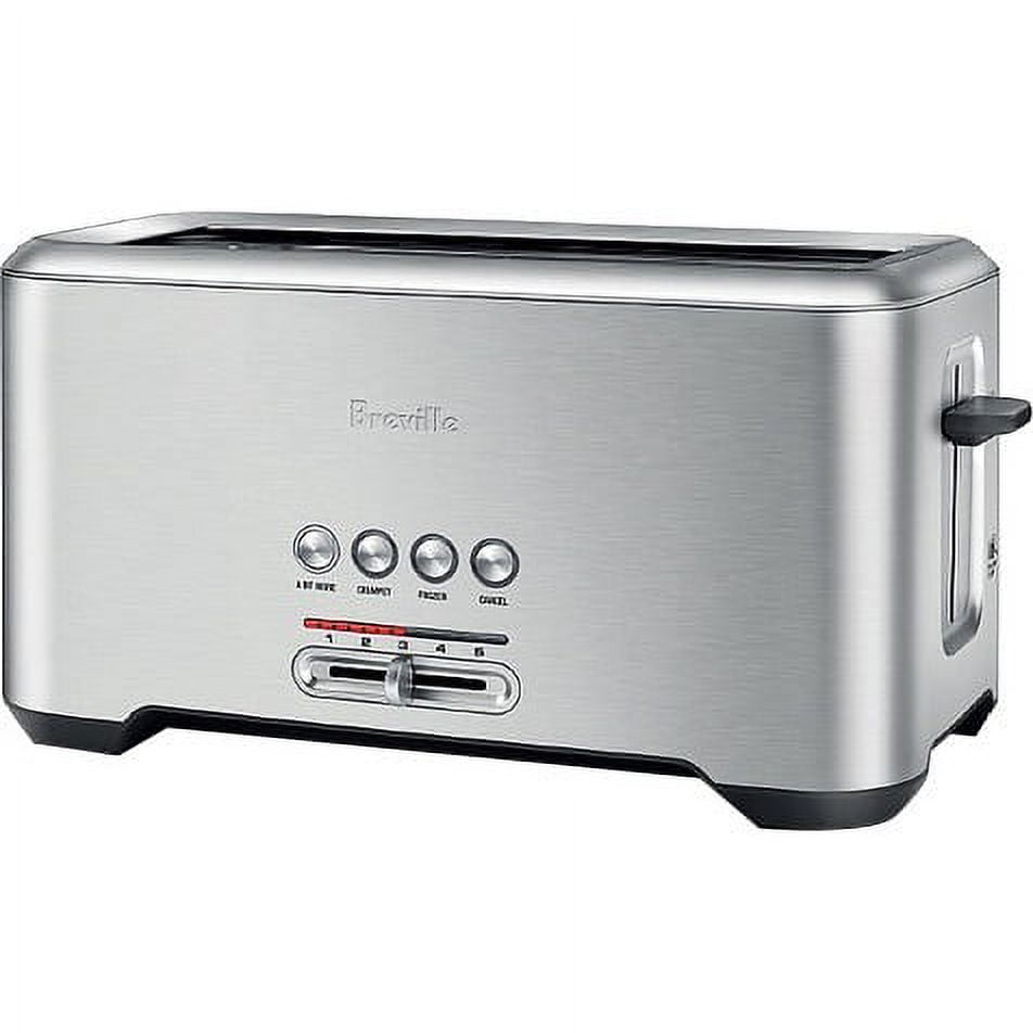 Breville BTA730XL Bit More Toaster, 4 Slice, Brushed Stainless Steel