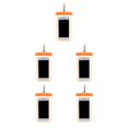 thumbnail image 2 of Transemion Étanche Sac Housse Étanche pour Téléphone Mobile orange 5Set, 2 of 6