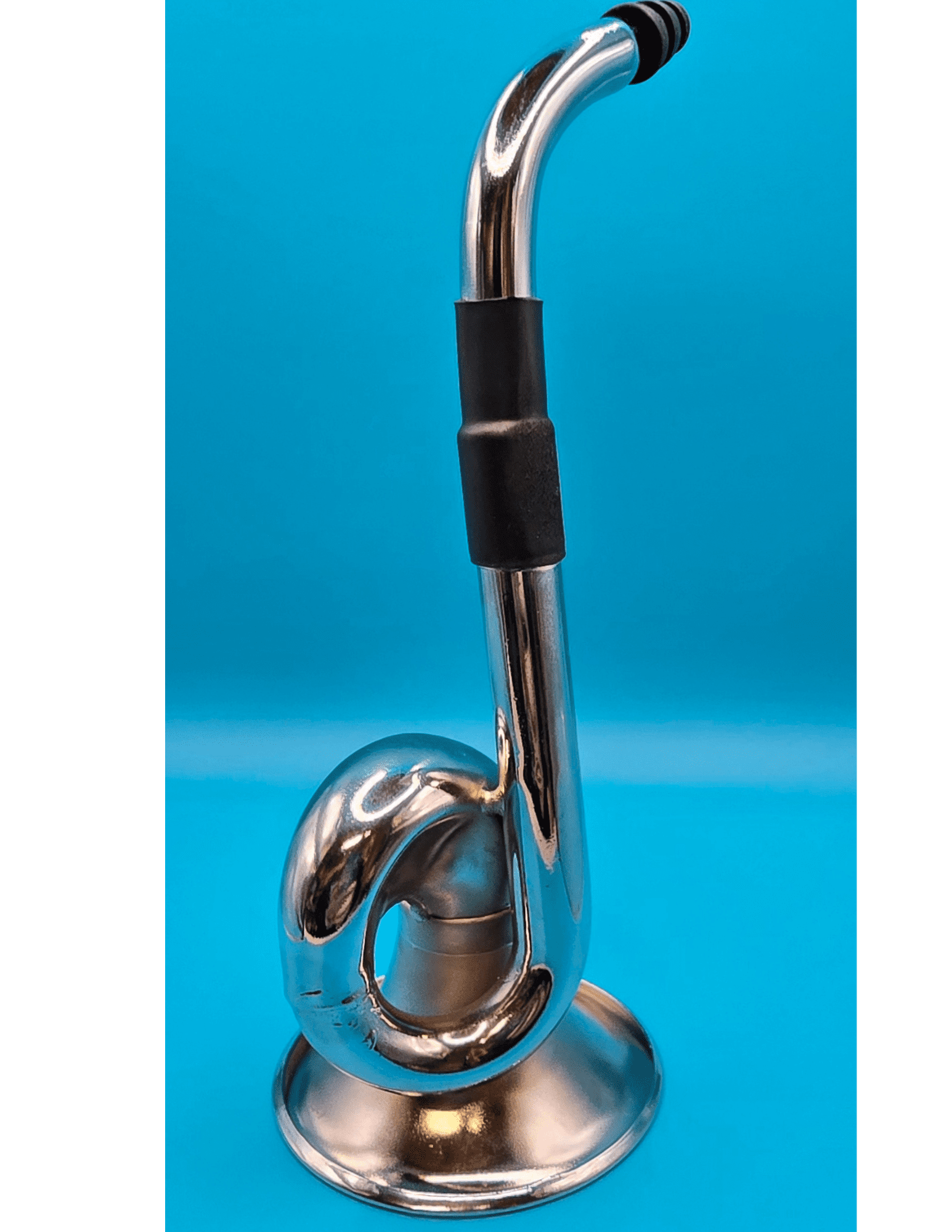 Uncle Russ's Original Ear Trumpet Horn - Silver - Made in the USA