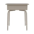 thumbnail image 5 of Flash Furniture Billie Metal Student Desk with Book Box in Granite Gray/Silver, 5 of 9