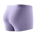 thumbnail image 3 of HXWCHs Men's Cotton Underwear Breathable Seamless Underwear for Men Comfort Daily Wear Soft Lightweight Wicking Briefs Purple XXXL, 3 of 4