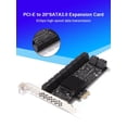 thumbnail image 2 of Tarjeta PCIe SATA Riser 20 Puerto Expansión 3.0 Adaptador Controlador 6GBPS para Escritorio, 2 of 9