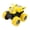 Yellow, variant on Blue Blue 4Wd Inertial Car For Children Push Forward And Backward Stunt Toy Car For Kids Aged 3 And Up