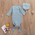 thumbnail image 5 of Fortune Baby Silkworm Cocoon Type Newborn Wrap Comfort Sleeping Bag Hat Set, 5 of 5