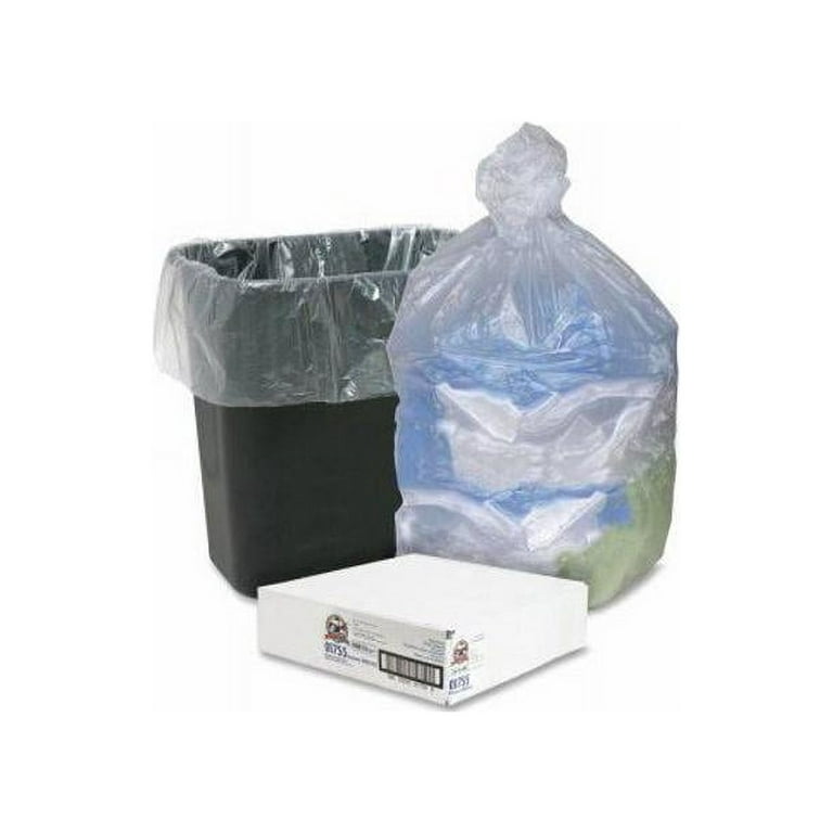 Genuine Joe High-Density Can Liners - Small Size - 10 gal Capacity - 24