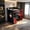 Black+Red, variant on AUU Twin Size Wooden Gaming Loft Bed with U-Shaped Desk, Smart RGB Lights & USB Ports – Multi-Functional High Sleeper with 3 Drawers & Shelves for Teens & Adults, Space-Saving Workstation