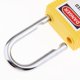 thumbnail image 4 of Candado de bloqueo de seguridad shamjiam de Metal acero Inoxidable Resistente a Corrosión y Temperatura 25 mm Amarillo, 4 of 8