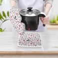 thumbnail image 4 of Pink Nurse Tool Background Oven Gloves And Pots Stand Set Oven Gloves And Pot Racks Pot Racks And Oven Gloves Set, 4 of 9