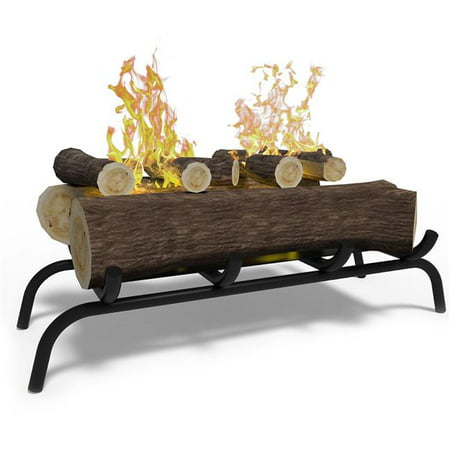 Regal Flame ECK2018WD 18 in. Convert to Ethanol Fireplace Log Set with Burner Insert From Gel or Gas