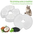 thumbnail image 3 of Muyoka Filtros de fuente de agua para gatos, 4 filtros de repuesto para fuente de mascotas, filtros redondos para fuente de gato con resina y carbón activo, alta compatibilidad para fuente de gato y p Muyoka Hogar, 3 of 7