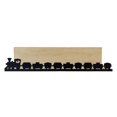 thumbnail image 1 of Hyasfey Wall Mounted Storage Rack Strong Load-bearing Wood Construction Simple Installation Floating Shelves Nursery Decor, 1 of 8