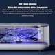 thumbnail image 3 of Ultrasonic Cleaner Jewelry Glasses, Professional Cleaning Machine for All Jewelry, 360 Degree Cleaning Household Cleaner for Gold, Silver, Watches, Ri, 3 of 4