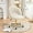 White, variant on Vanity Accent Chair, Modern Cute Round Desk Chairs with Wheels Adjustment Height Swivel Chair Upholstered Sherpa Gold Metal Base for Makeup Living Room Bedroom,White
