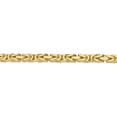 thumbnail image 2 of 14k Yellow Gold 20 Inch 5.25mm Byzantine Link Chain Necklace Pendant Charm, 2 of 8