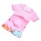 thumbnail image 4 of Camisa de yoga de manga corta con cuello redondo, camisa deportiva con estampado de letras y cuello redondo para mujer, compacta y liviana, 4 of 9