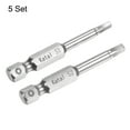 thumbnail image 3 of Uxcell S1 S2 Magnetic Square Screwdriver Bit 1/4" Hex Shank 2" Length Screw Driver, 10 Pack, 3 of 6